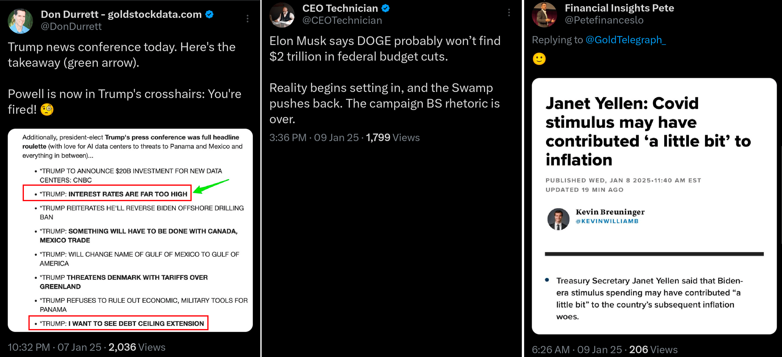 Odvážné cíle a přeshraniční politika  Donalda Trumpa