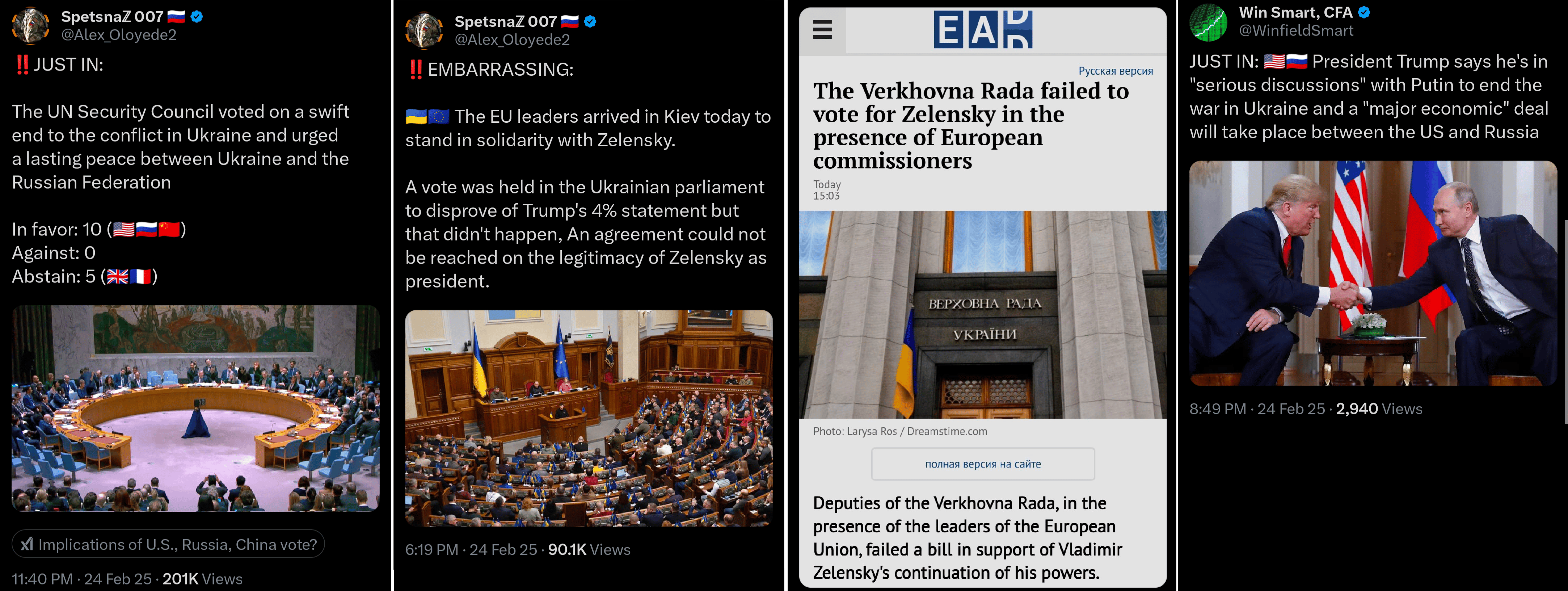Ukrajinský parlament se nemůže shodnout na podpoře prezidenta Zelenského