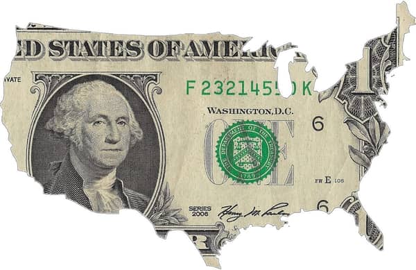 usa dluh růst