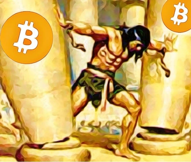 bitcoin pillars falling