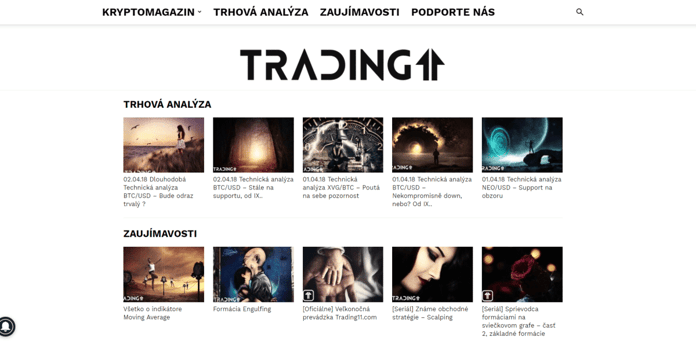 Zveme vás do naší nové tradingové sekce