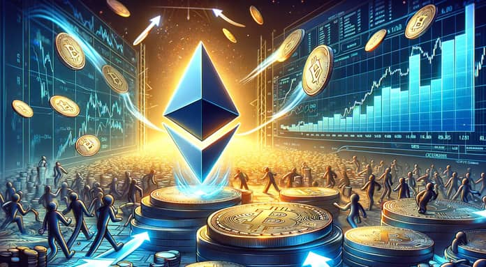ethereum eth burza cena dalle