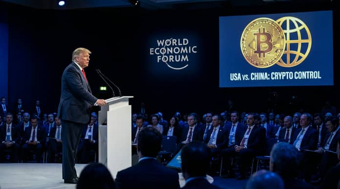 Trump: USA musí zajistit, aby Čína nezískala kontrolu nad kryptoměnami