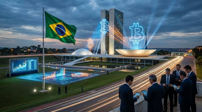 Brazílie plánuje národní bitcoinovou rezervu, cílí na milion BTC do 5 let.