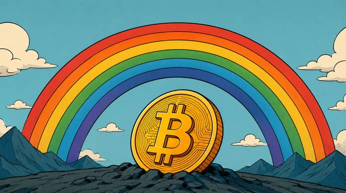 bitcoin rainbow chart