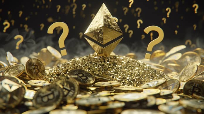 ethereum eth sec logo cenný papír bitcoin otazník logo