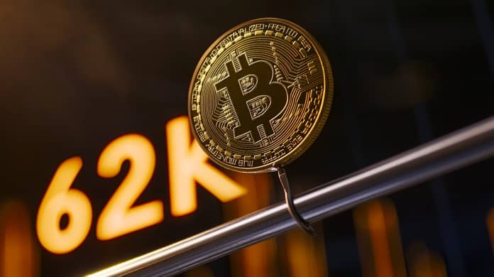bitcoin btc usd 62k propad rezistence death cross