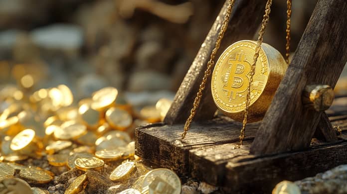 bitcoin btc katapult růst 2025 cena midjourney