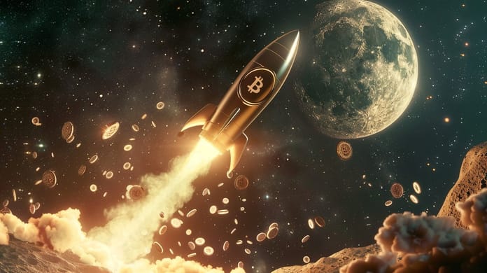 bitcoin btc cena růst usd