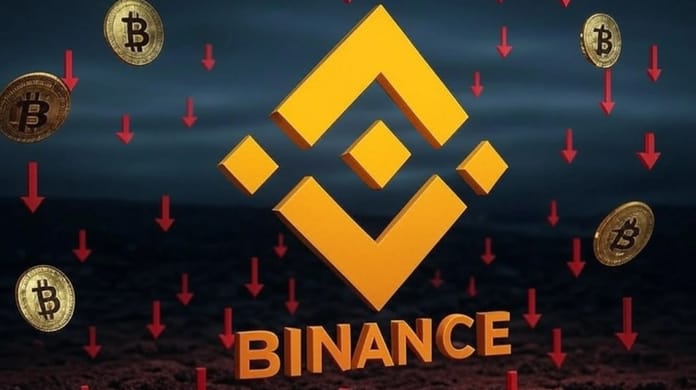 bitcoin btc binance bnb pokles kurz cena grok
