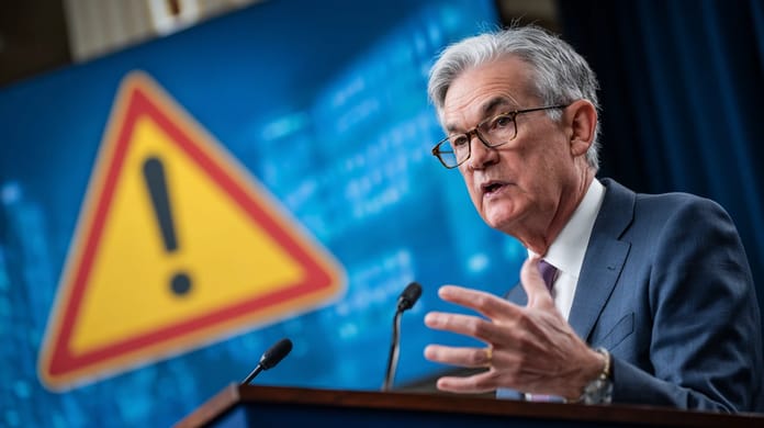 Jerome Powell Fed USA Midjourney