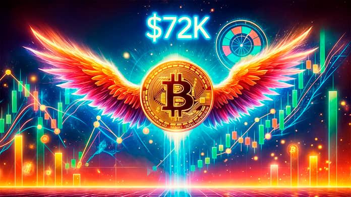 Předpověď ceny Bitcoinu - růst na 72 000 $?