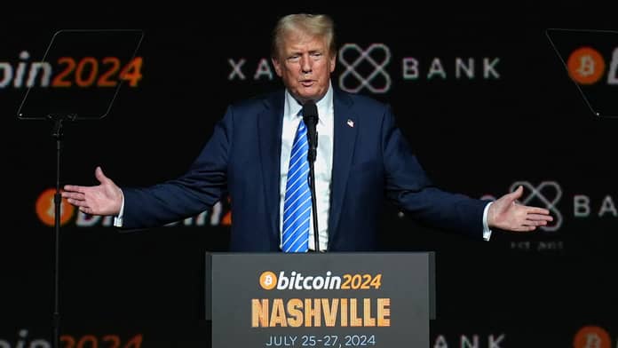 trump, memecoin.