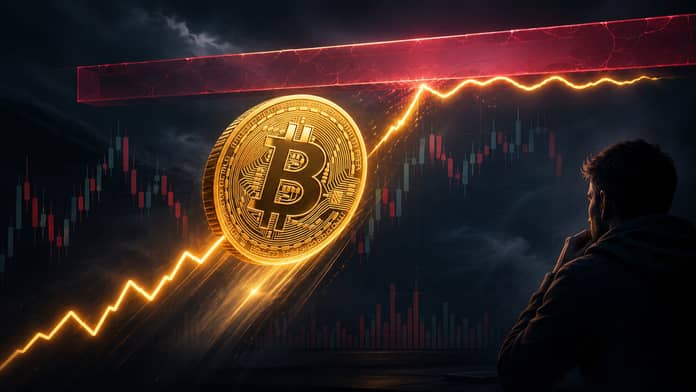 bitcoin cena rezistence dalle
