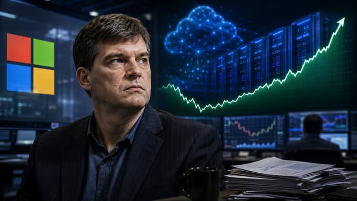 Michael burry microsoft dalle