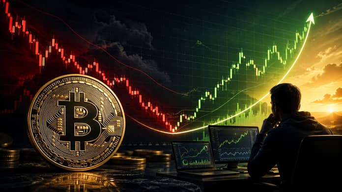 bitcoin cena obrat dalle