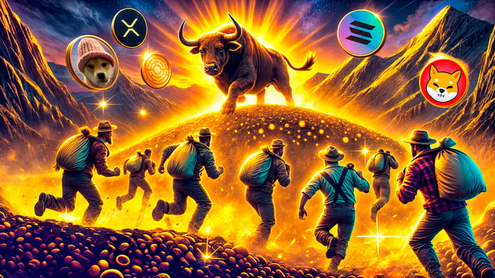 Top 5 kryptoměn, se kterými surfujete na býčí vlně