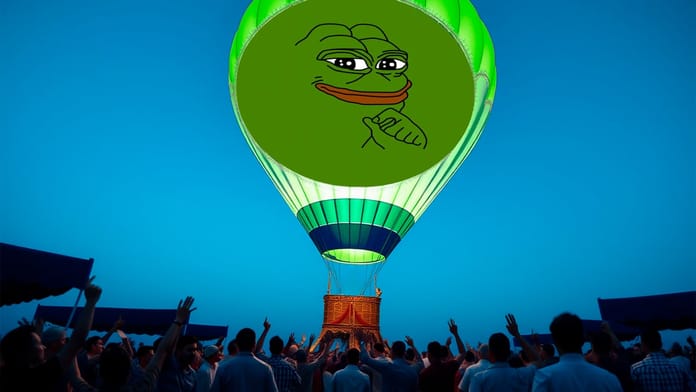 Aktivita velryb posouvá Pepe minci k novým výšinám