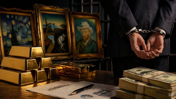 podvod zlato umění dalle