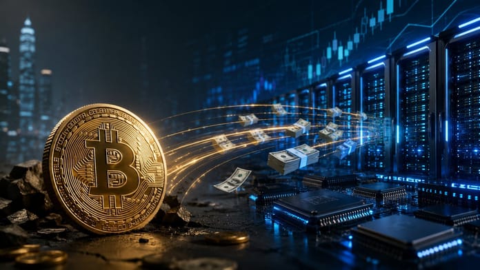 bitcoin ai akcie dalle
