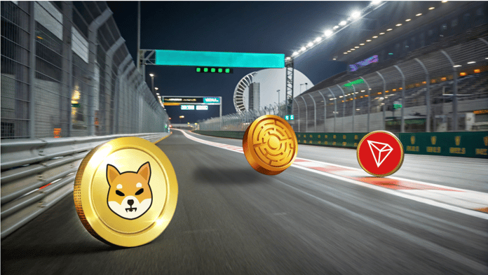 Shiba Inu, MTAUR, TRX: Konkurence na kryptoměnovém trhu sílí