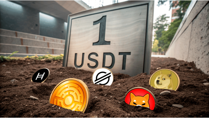 Minotaurus, Stellar a další altcoiny pod 1 USDT s potenciálem