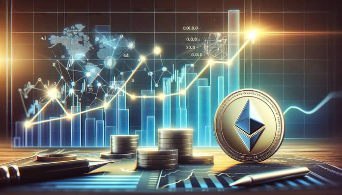 Cenová predikce pro ethereum2 (DALL)