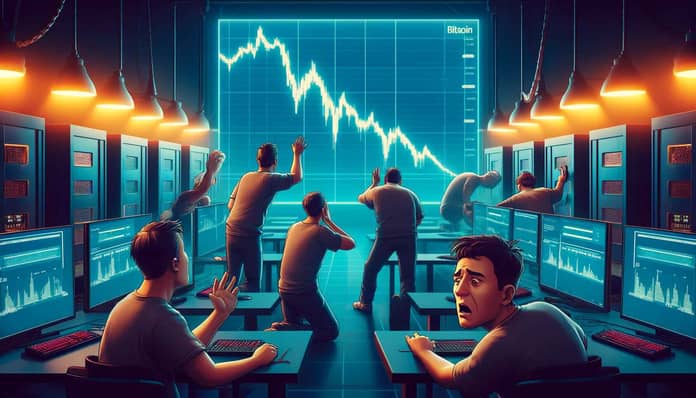 těžba bitcoin graf dalle