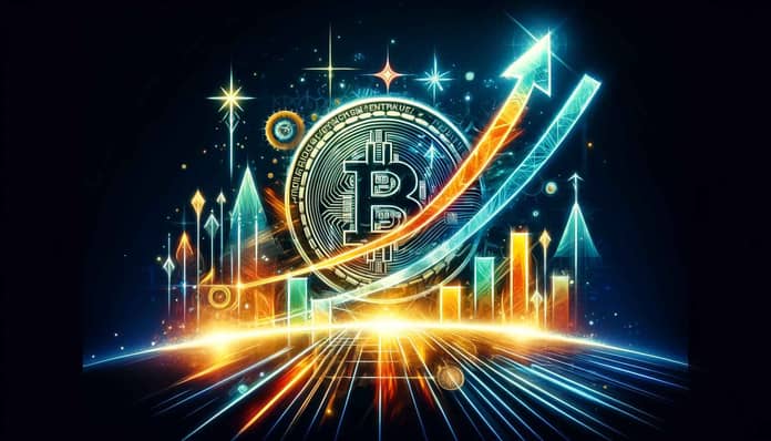 bitcoin graf cena dalle