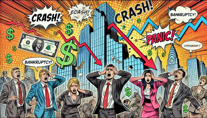 krize bankrot usa recese