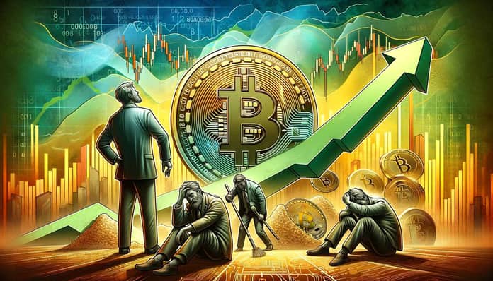 bitcoin cena graf lide