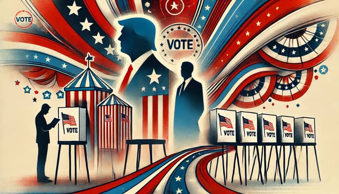 Donald Trump vede nad Kamala Harris