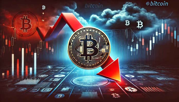 mince, klesající trh, bitcoin