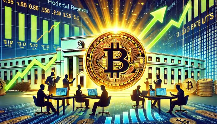 bitcoin, fed, sazby, růst