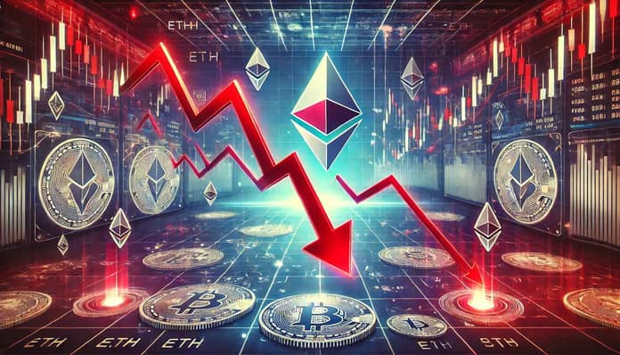 eth, altcoiny, btc, pád