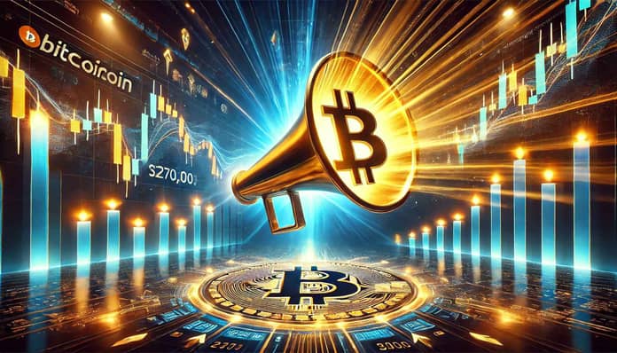 bitcoin, analyza, megafon pattern