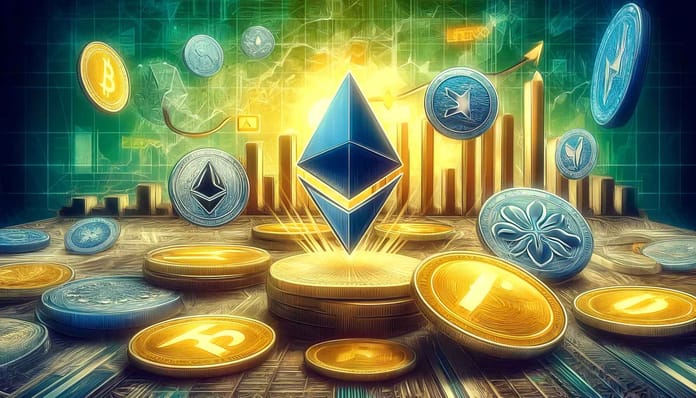 altcoiny mince krypto eth ethereum