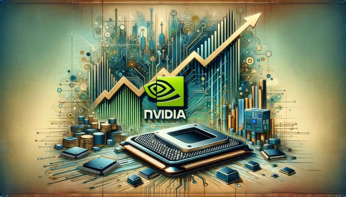 nvidia čip graf dalle akcie