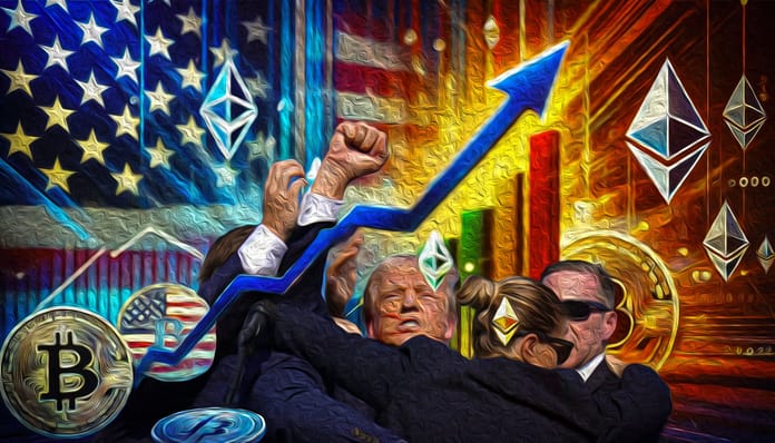 trump, usa, graf, eth, bitcoin