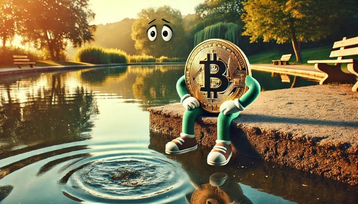 Konsolidace na bitcoinu