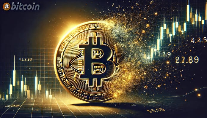 bitcoin graf růst dalle
