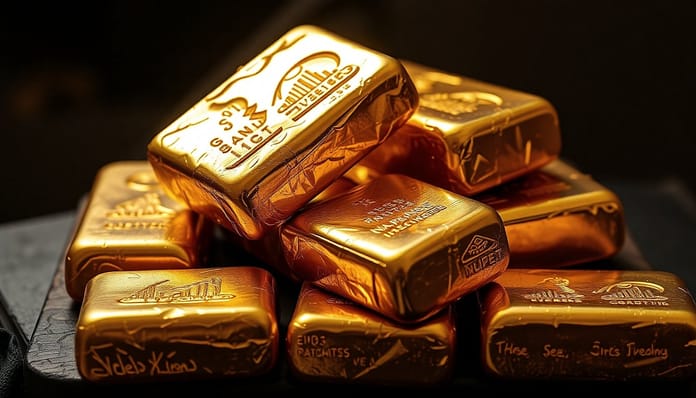 těžaři zlata, zlato