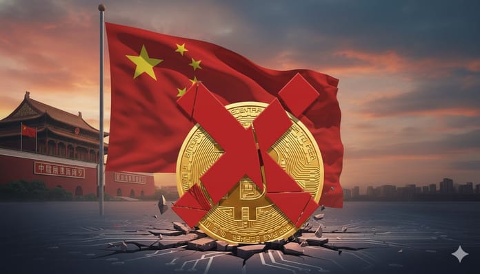 číná bitcoin zákaz