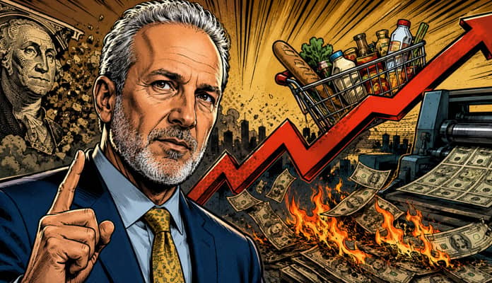 PETER SCHIFF INFLACE ÚROKOVÉ SAZBY FED