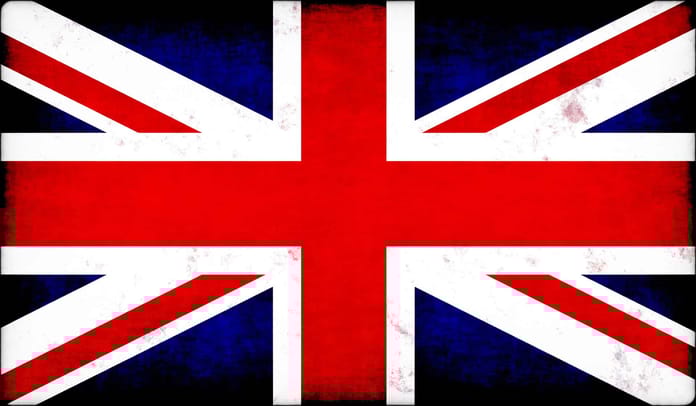 spojené království vlajka velká británie