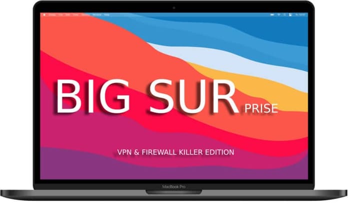 Apple Big Sur blokuje Firewall i VPN – náš zákazník, náš pán už neplatí