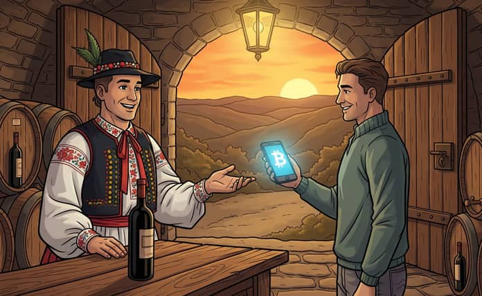 bitcoin za víno na pálavě bavory