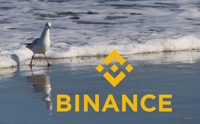 binance odliv bitcoin