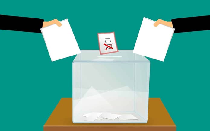 hlasování, volby, vote, blockchain