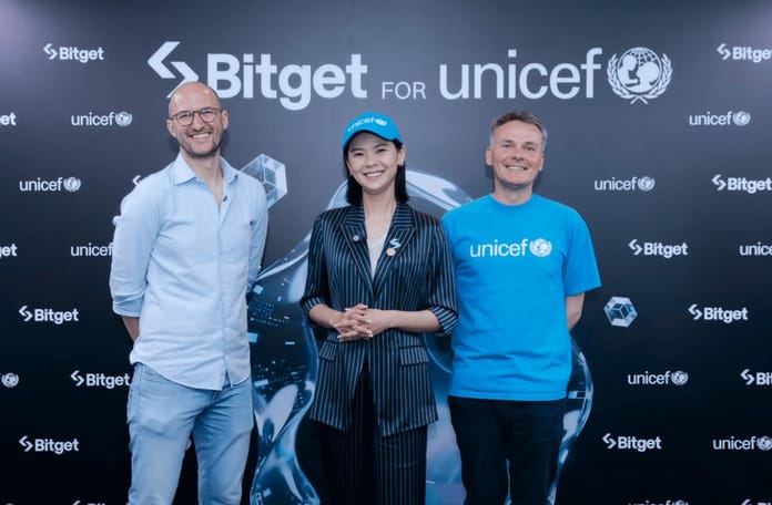 bitget unicef spolupráce nezisková organizace